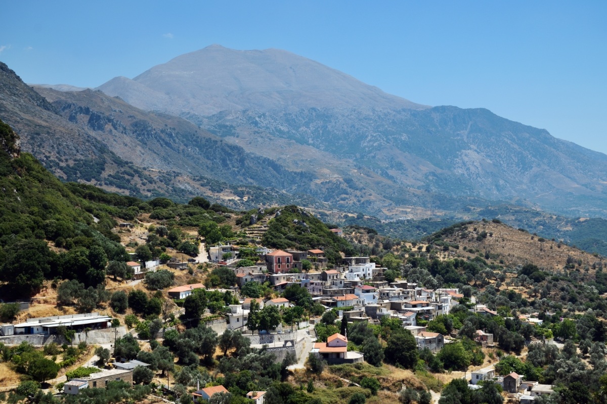 The highest mountain of Crete