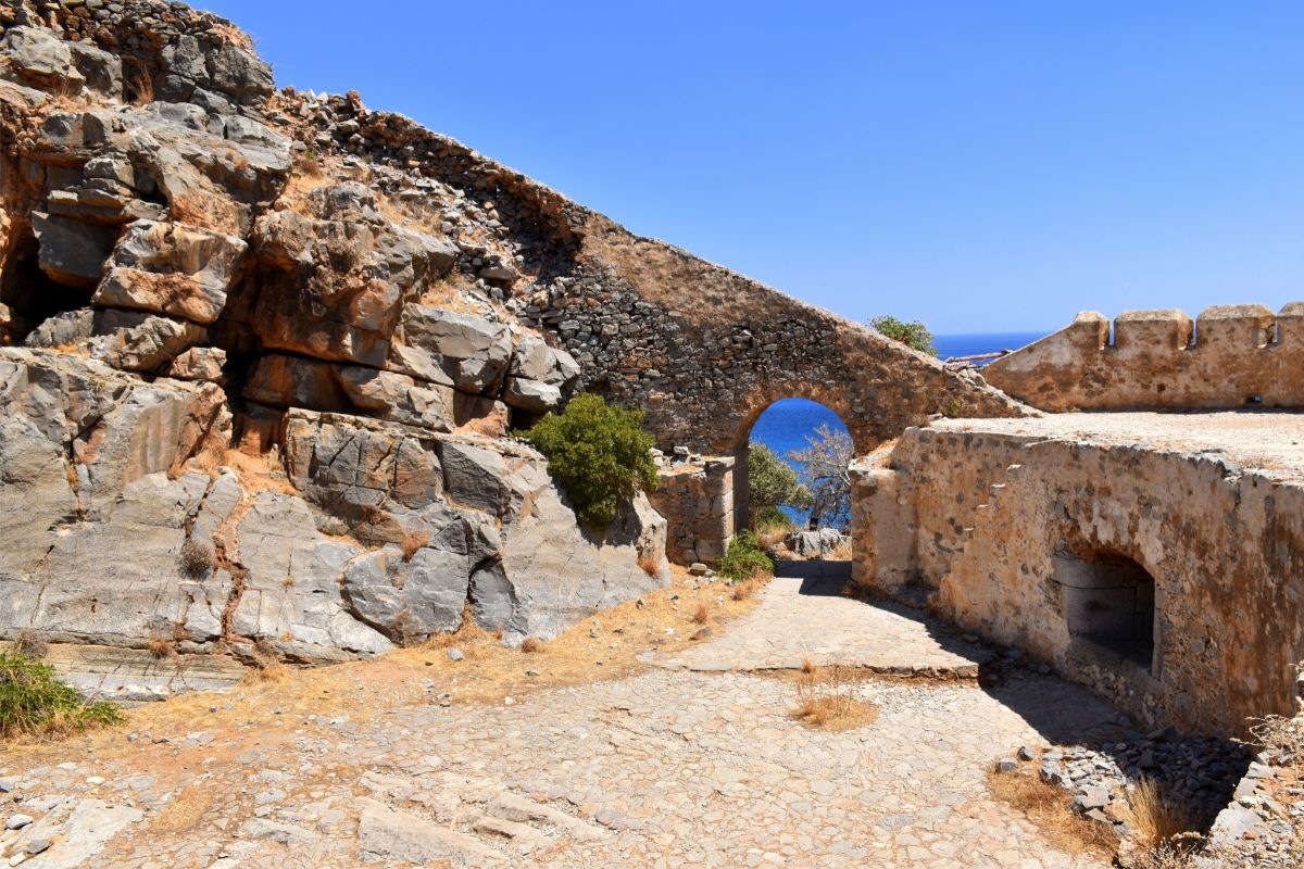 Spinalonga's enigmatic paths